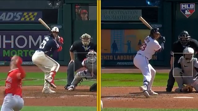 Bo Naylor began incorporating a toe tap in his swing back in August and things started to click at the plate. Tom Verducci takes a look at the Cleveland Guardians catcher and his offensive turnaround this season 🧐