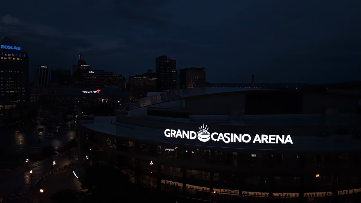 we'll see ya at Grand Casino Arena 🏠