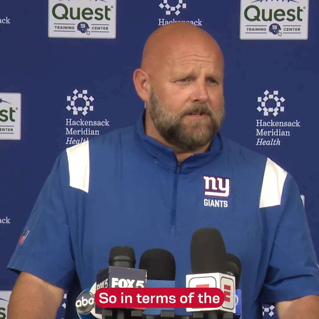 Brian Daboll on the QB change: