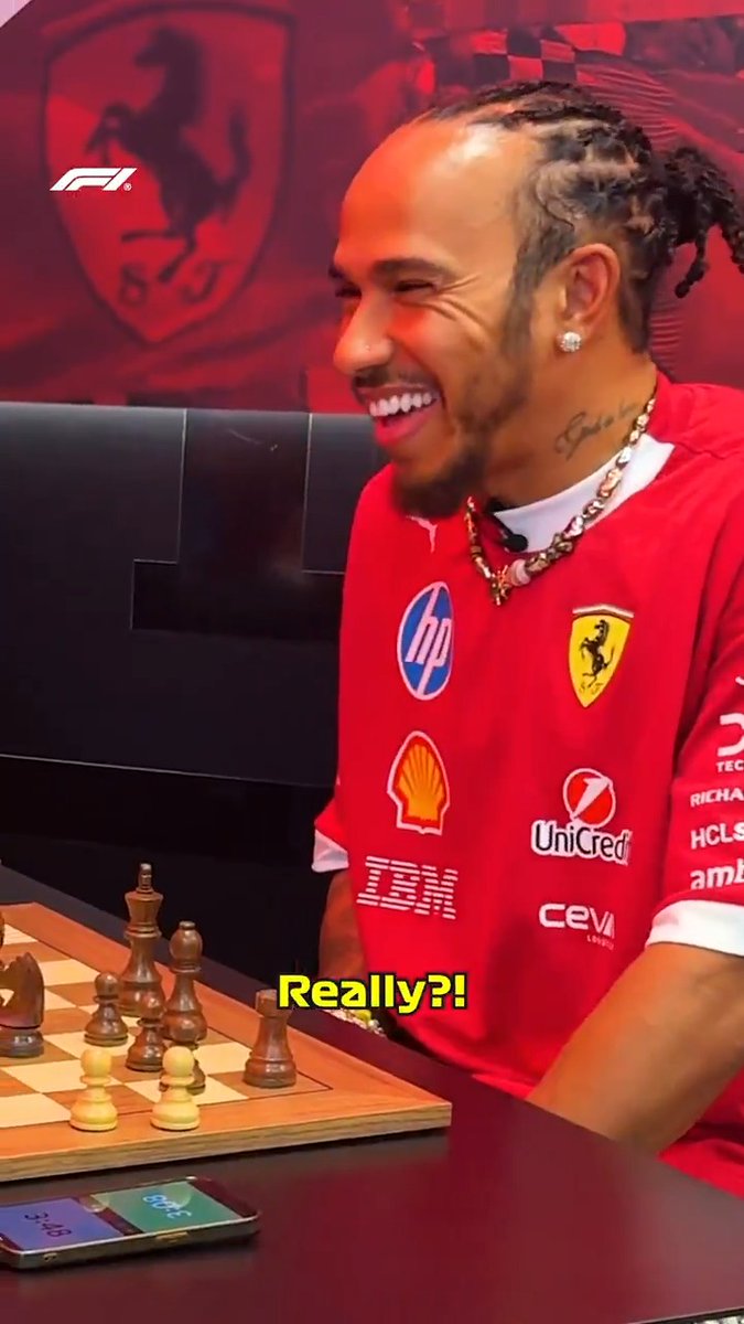 "I'm very aggressive, LH" ๐
Relentlessly competitive at everything they do! โ๏ธ #F1 #AzerbaijanGP