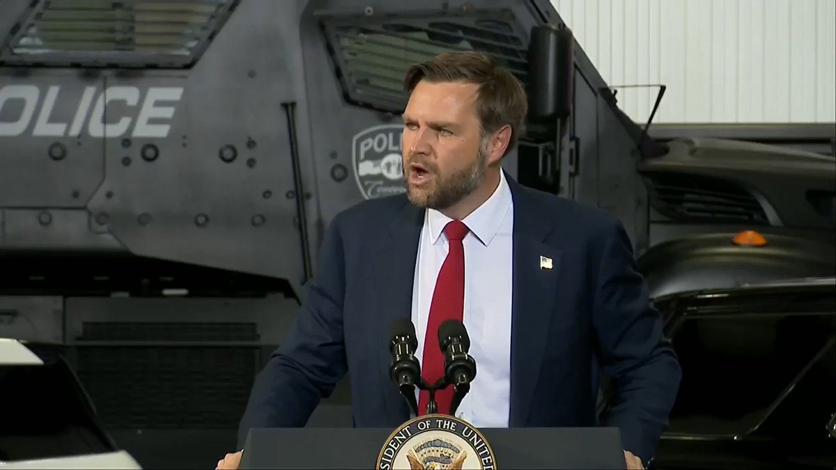 Vice President Vance: "When I talk about protecting the American dream, when President Trump talks about fighting for the American Dream, at the very top of that list is fighting for your ability whether you're rich or poor to be safe in the home that you love."
