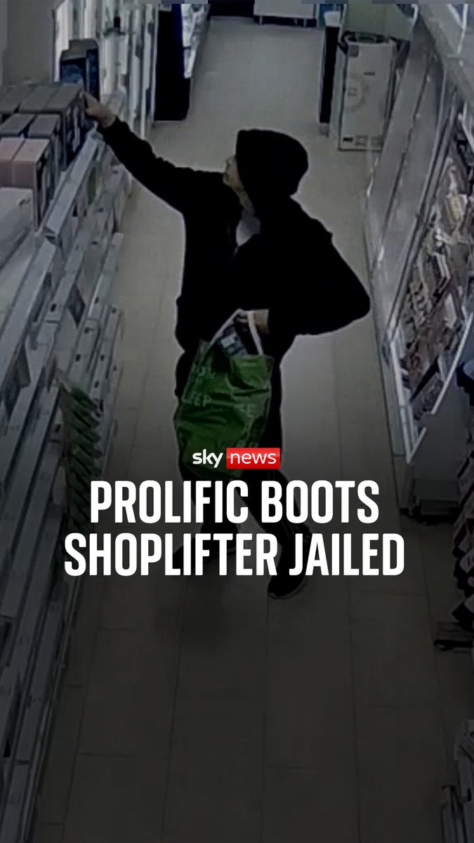 A shoplifter who stole £107,000 worth of goods from Boots stores across Chelsea and Kensington has been sentenced to a year in prison. He was also issued with a criminal behaviour order, banning him from every Boots store in the UK for 10 years. 🔗Read more: