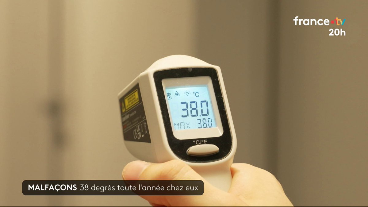 🏠🥵 Malfaçons : il fait 38° toute l’année chez eux. C’est le calvaire que vivent des habitants de Rennes. #JT20h
