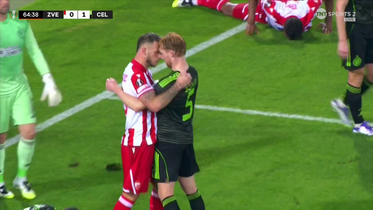 Marko Arnautovic in the right place to level the match for Red Star in Belgrade 💫 📺 TNT Sports &amp; discovery+ UK