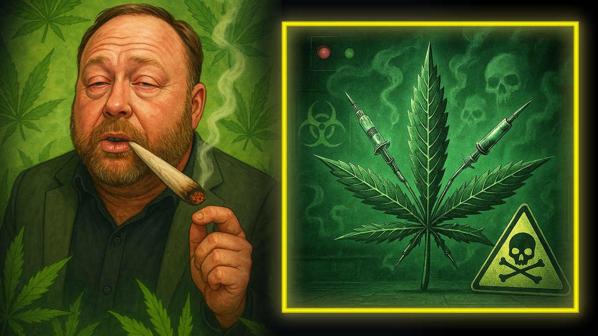 HILARIOUS MUST-WATCH RANT: Alex Jones Tells His Marijuana Stories &amp; Exposes The Psychological Dangers Of Weaponized Weed