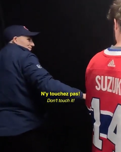 Imaginez rencontrer Lane Hutson 🤯 Imagine meeting Lane Hutson #GoHabsGo