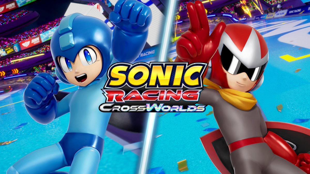 Did someone say Mega Man in Sonic Racing: CrossWorlds? Oh, yeah. We did. Mega Man AND Proto Man are joining the race alongside the new Wily Castle course, the Rush Roadstar vehicle, and of course that legendary theme song!