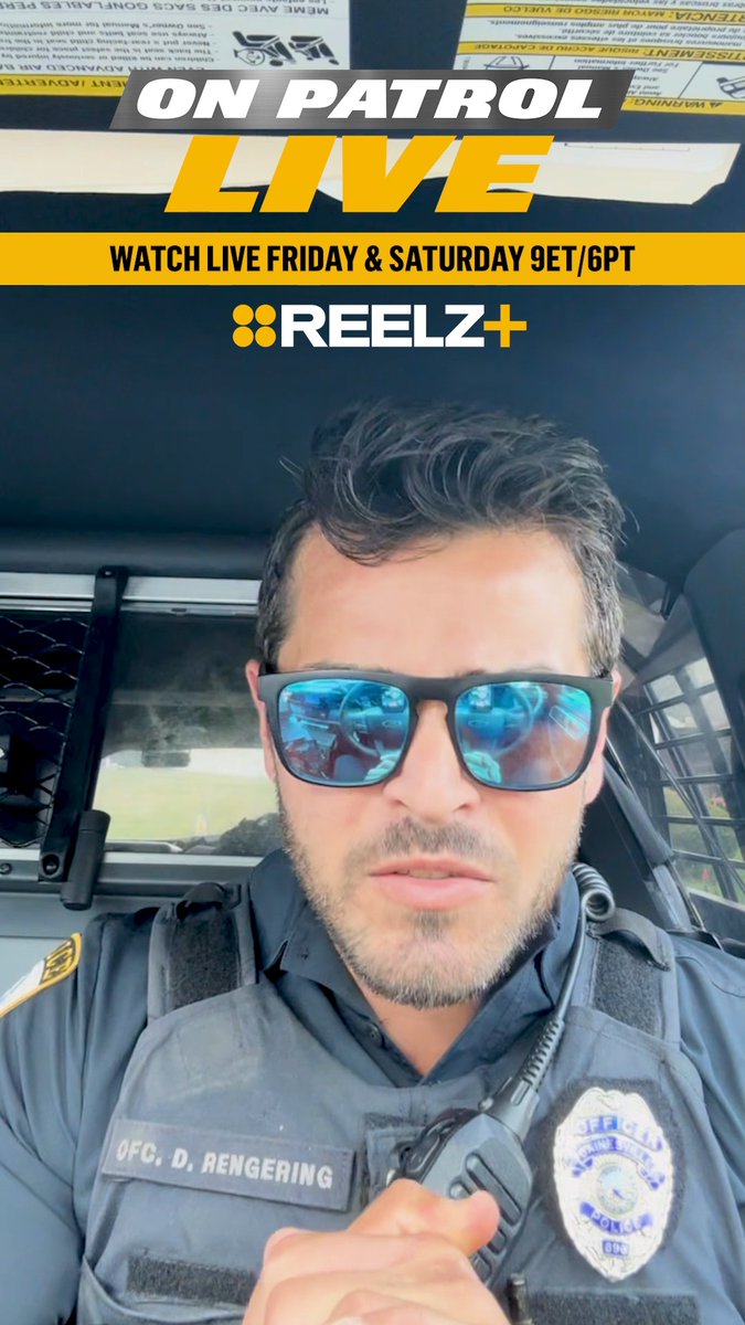 🚨 Dan Rengering is back in studio with Dan Abrams and Tom Rizzo for all-new episodes of On Patrol: Live. Don’t miss it, #OPNation — Fridays & Saturdays at 9PM ET / 6PM PT on #REELZ and streaming on #REELZPlus. 🔥👀