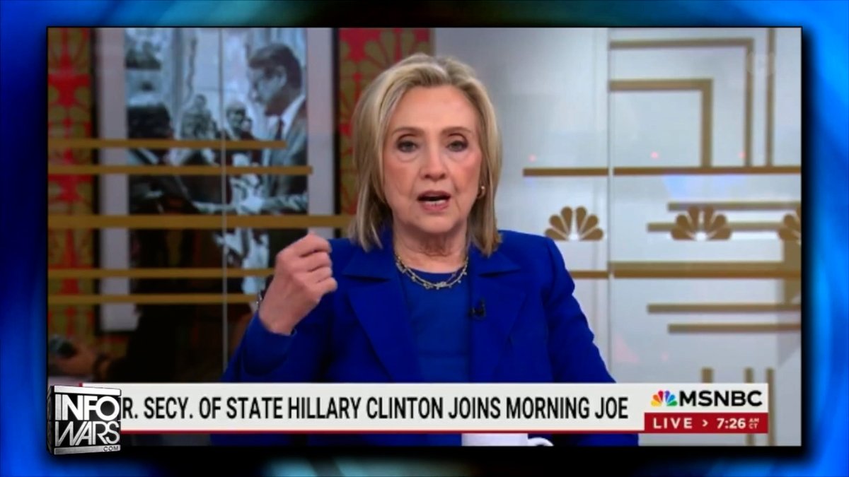 VIDEO: Hillary Clinton Goes On MSNBC To Say America Has Been Badly Damaged By White Christian Men Who Want To "Turn The Clock Back"