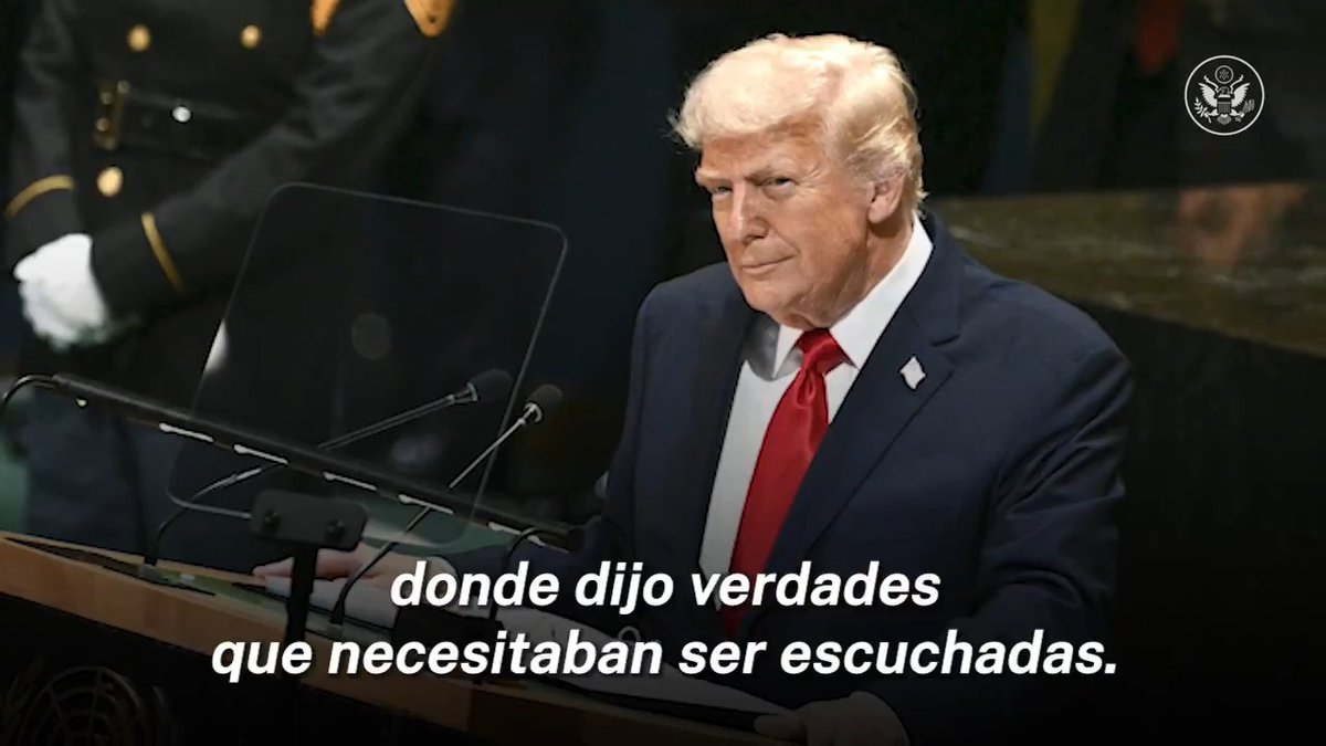 El presidente Trump fue enfático: las Naciones Unidas tiene un potencial enorme que es desperdiciado con palabras vacías, por lo que hizo un llamado a la acción para resolver las guerras y los asuntos que aquejan al mundo.