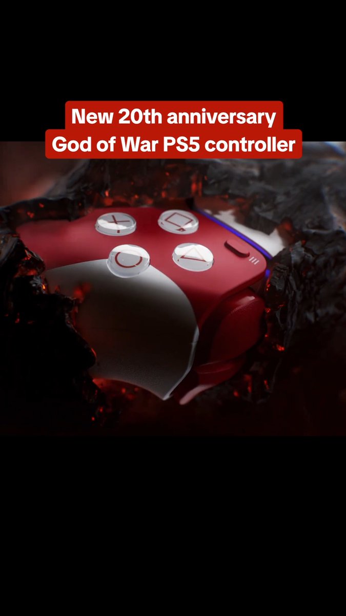 A new God of War DualSense Wireless Controller is coming soon! Are you going to pick up this limited edition PS5 controller?
