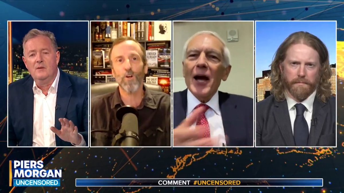 'Sir, you're saying 'more of the same' when the Ukrainians have not been moving the line on the battlefield in three years!' Scott Horton challenges General Clark for saying Ukraine needs more support. 📺 Piers Morgan | Scott Horton | Wes Clark