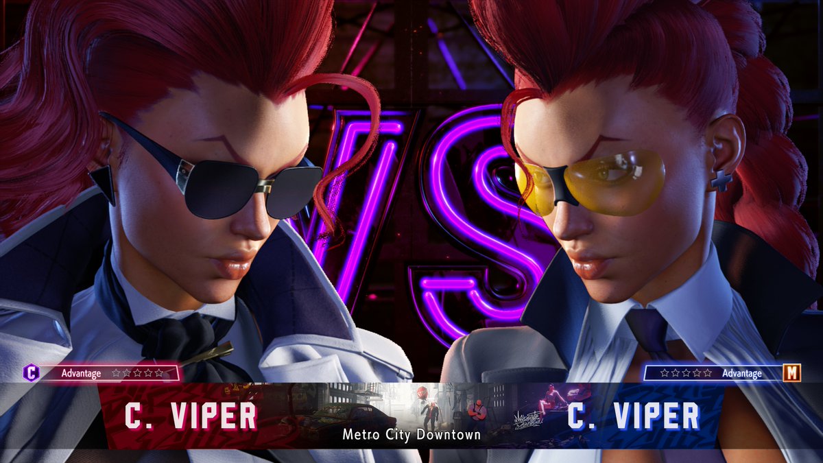 Where you go, she goes. What you see, she sees. As seen in her Game Face feature, C. Viper is ready to take on any emotion, any identity, any time. 😎