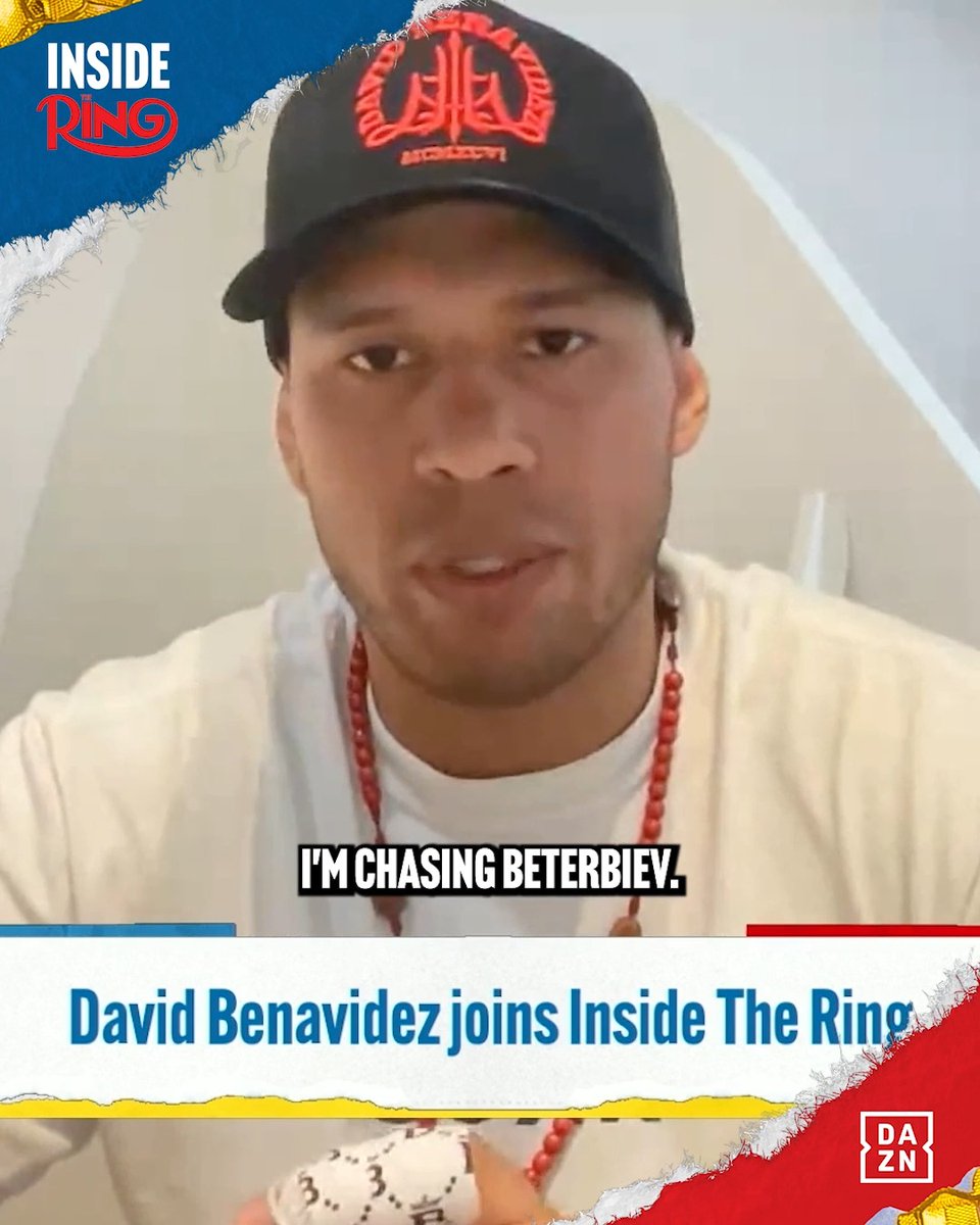 David Benavidez wants all the smoke at light-heavyweight 😤 The WBC light-heavyweight champion discusses chasing fights with Dmitry Bivol and Artur Beterbiev on Inside The Ring. #InsideTheRing | Latest episode LIVE NOW on The Ring’s YouTube 🍿