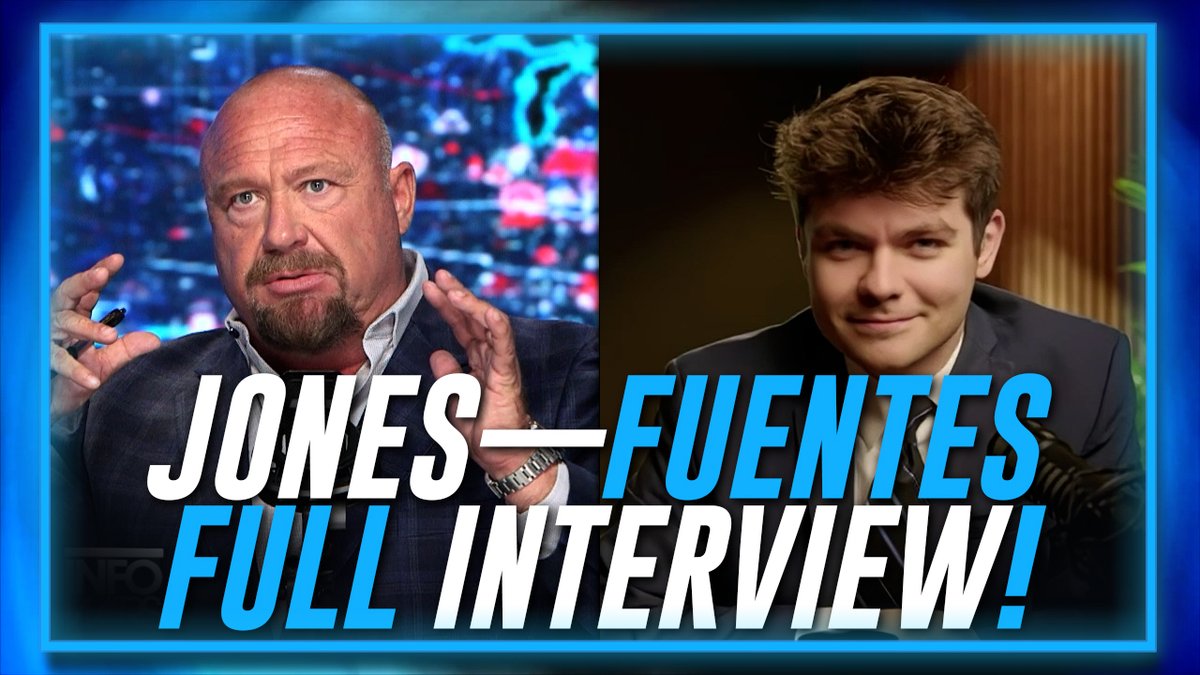 FULL NEW NICK FUENTES—ALEX JONES INTERVIEW 9/24/25: Jones & Fuentes Both Agree That There Is Now Credible Evidence Pointing Towards A Deep State Cover-Up Of Who Really Killed Charlie Kirk Other Topics Include Trump Endorsing Total War With Russia, YouTube's Parent Company Alphabet Announcing A Plan To End Censorship & Bring Back Banned Creators, And Much More! This Is Must-Watch/Share Information!!!