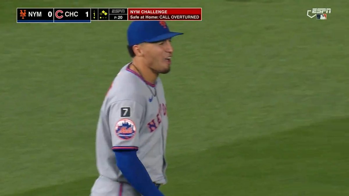 Tyrone Taylor uncorks a beautiful throw to get the runner out at home!