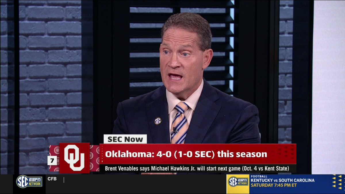 "This defense is next level, they can hold on till Mateer comes back." Gene Chizik is still confident in Oklahoma Football despite John Mateer's injury 👏