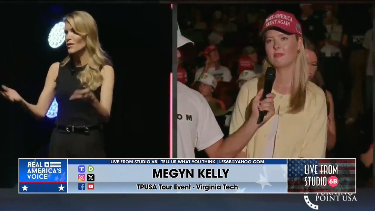 “I think if your pastor didn’t say anything about Charlie Kirk on the Sunday after he was killed, you need to find a new church…Who could Christians find that was better than Charlie as an evangelist for their beliefs? Both faith-based and political...” - Megyn Kelly Turning Point USA