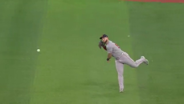 Alejandro Kirk got thrown out at first from RIGHT FIELD to end the game Barstool Baseball