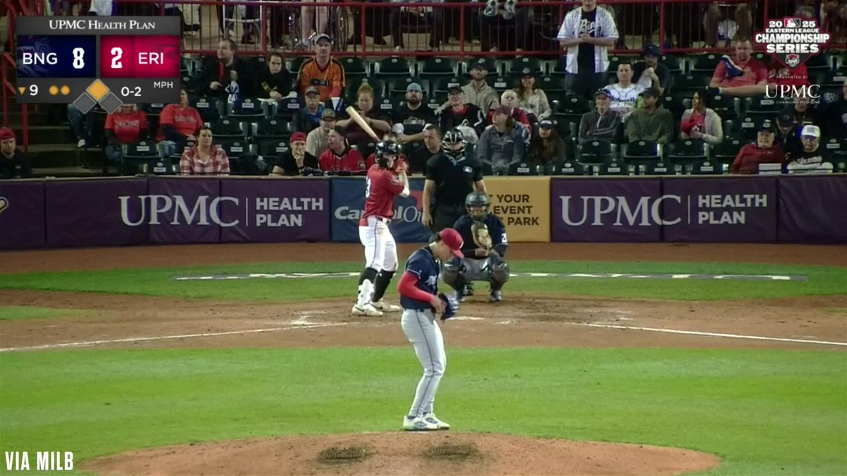 The Binghamton Rumble Ponies have won the 2025 Eastern League Championship!