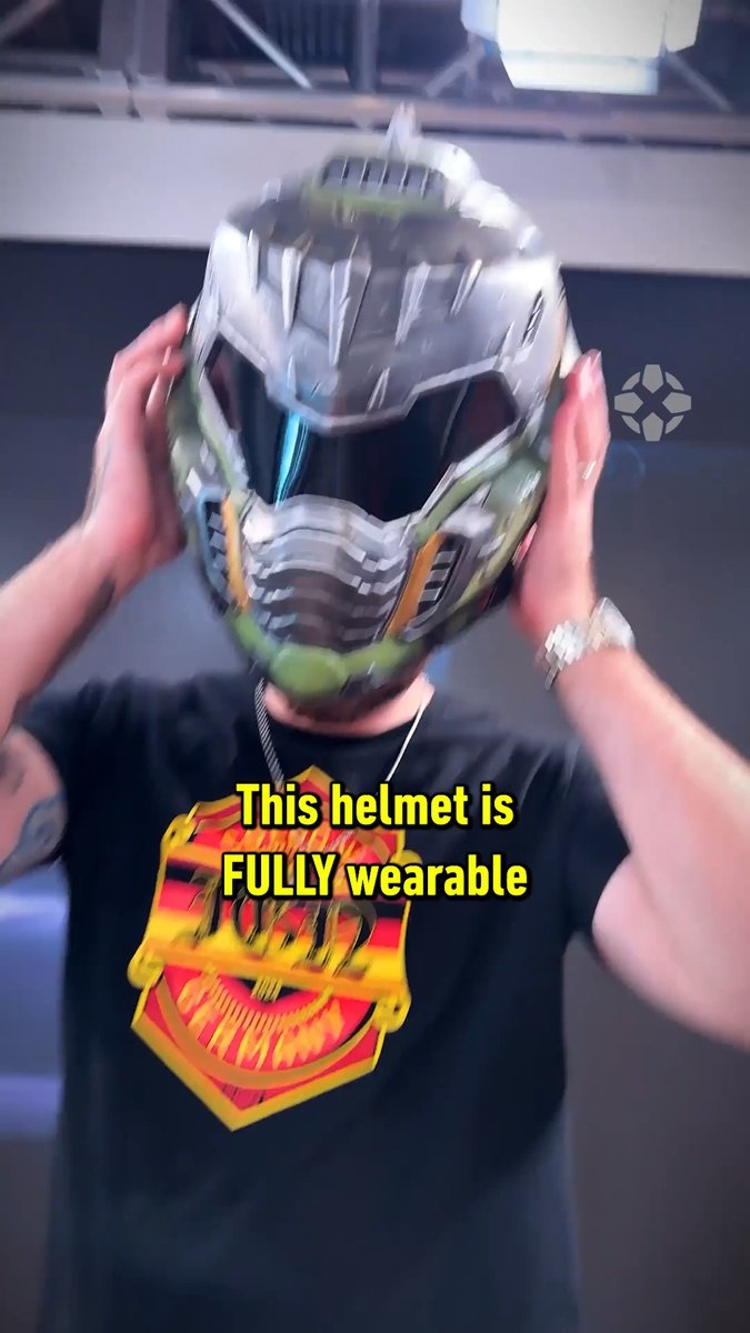 YOU could win this wearable DOOM helmet! Enter here: