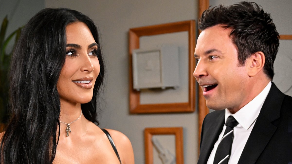 .Kim Kardashian can bring any trend back. #FallonTonight