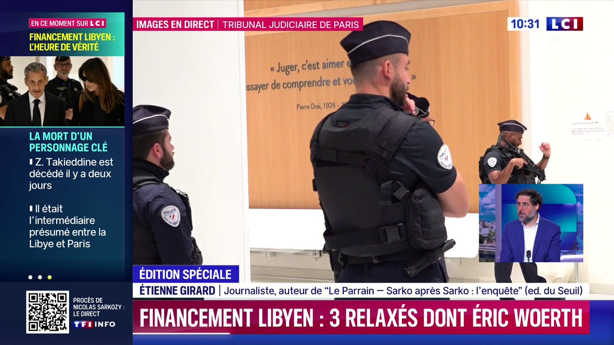 🔴 ALERTE INFO : Affaire du financement libyen, Nicolas Sarkozy est reconnu coupable d'association de malfaiteurs.
