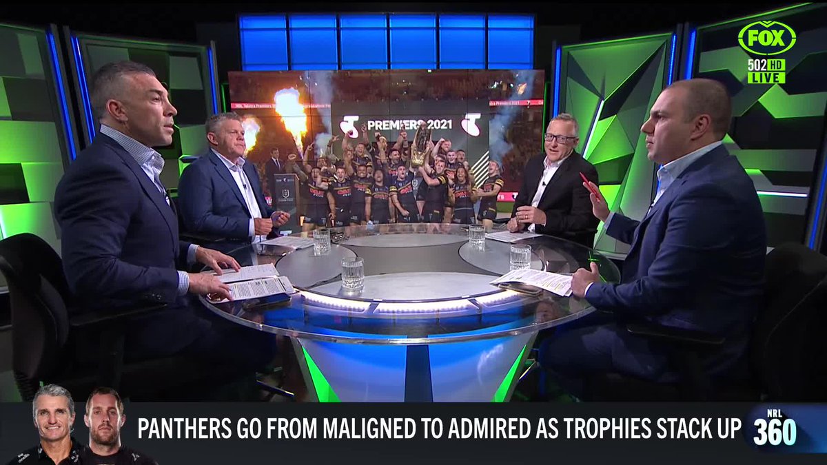 "(The Panthers) have become a very liked team, whereas 3 or 4 years ago they were very polarising" 📺 Watch #NRL360 on Foxtel CH 502 or stream on Kayo Sports: