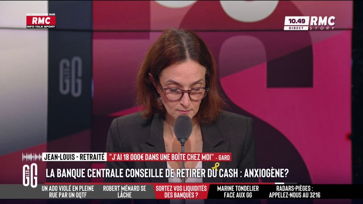 💶 "J'ai une retraite de 1330 € avec 60 ans de cotisation." 📞 Jean-Louis, retraité : "J'ai 18 000 € en liquide. J'ai commencé à bosser à 14 ans et je travaille encore. Ma retraite, c'est une honte. Donc je bosse encore et je mets tout dans un bocal sous le matelas." #GGRMC