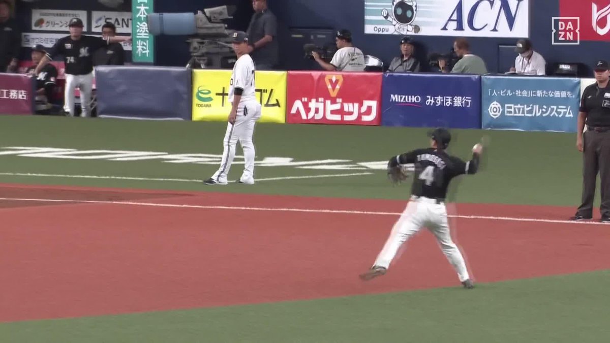 メジャー級の超強肩 アウトはならずも京セラがどよめく 友杉篤輝 三遊間からの大遠投 ⚾プロ野球 (2025/9/25) 🆚オリックス×ロッテ 📱Live on DAZN #オレをみろ #chibalotte #だったらDAZN