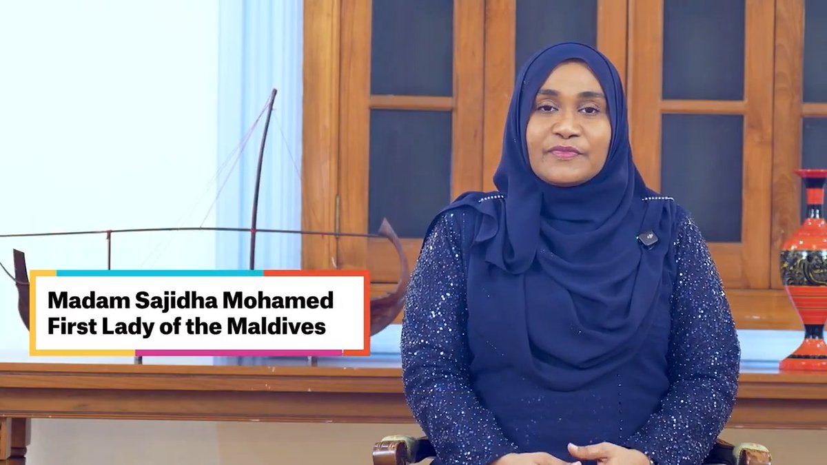 👏The First Lady of the Maldives, Madam Sajidha Mohamed, calls for strong leadership at #HLM4 — and beyond — for a healthier future for everyone. 🗨️"The upcoming 2025 UN High-Level Meeting on NCDs and Mental Health is a pivotal opportunity to show the world we care, through our commitment, compassion and leadership," says the First Lady. "Together we can build a healthier, stronger and more resilient Maldives. Let's act now for our children, families and our future."💪 ⏰ It's time to #ActOnNCDs! #UNGA80 #UNGA #LeadOnNCDs The President's Office Maldives NCD Alliance