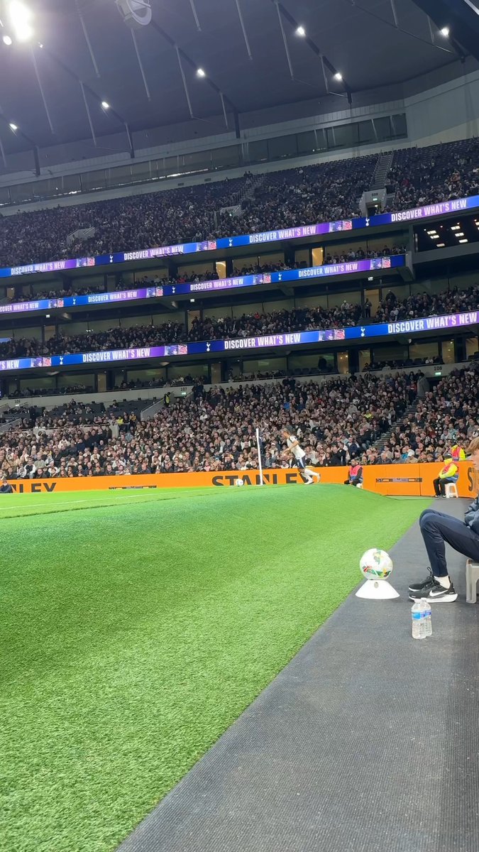 Pitchside for Joao's first goal at Tottenham Hotspur Stadium 🔥 🎬 Monster Energy