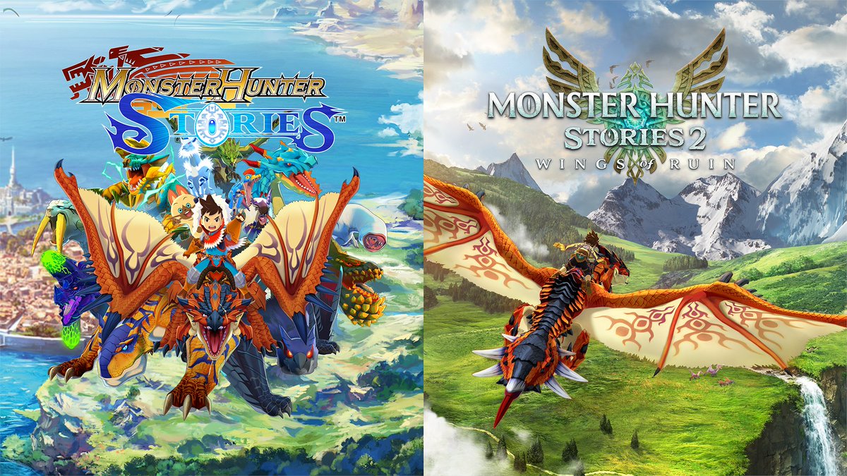Xbox fans, it's time to Ride On! The first two beloved entries in the Monster Hunter Stories series, Monster Hunter Stories and Monster Hunter Stories 2: Wings of Ruins soar to Xbox for the first time on Nov 14! It's the perfect warm-up before #MHStories3 launches on March 13!