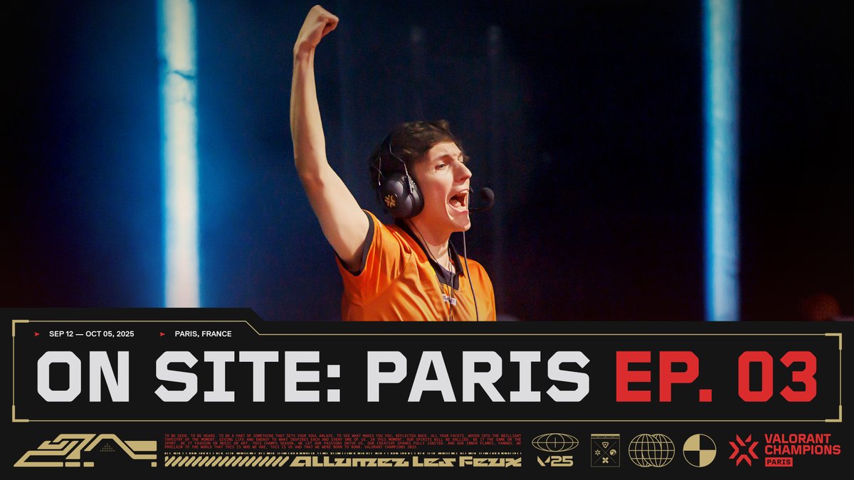 All locked in. On Site: Paris Ep.03 is here!