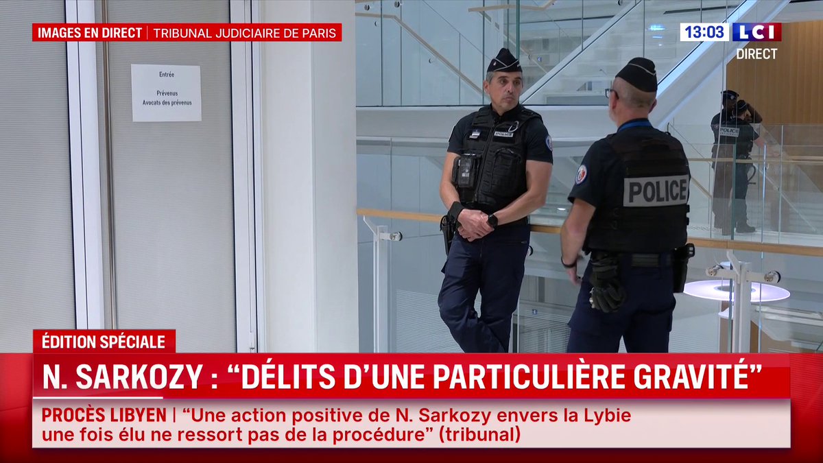 🔴 ⚡ ALERTE INFO : Nicolas Sarkozy est condamné à 5 ans de prison dans l’affaire du financement libyen