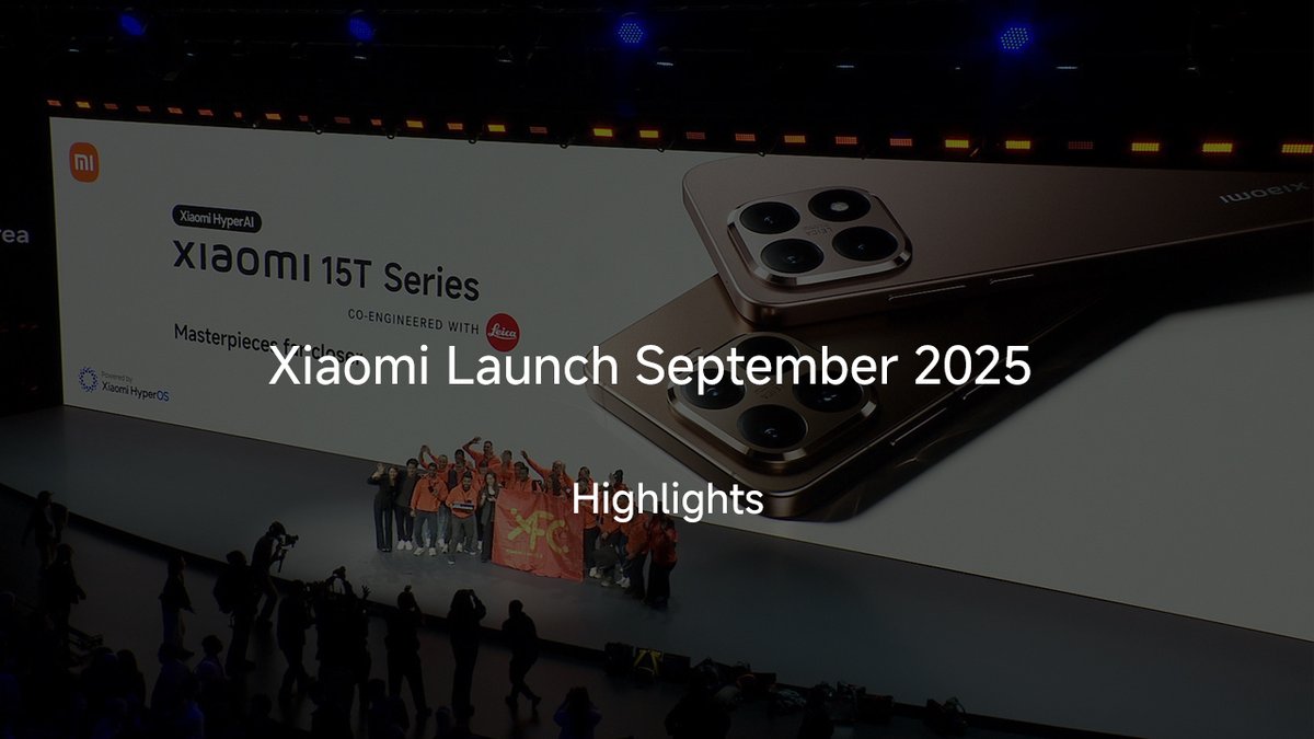 Let's revisit the best moments from the #XiaomiLaunch. From the debut of the #Xiaomi15TSeries to our newest AIoT products and Smart Tech Appliances, here's everything that made the day unforgettable.