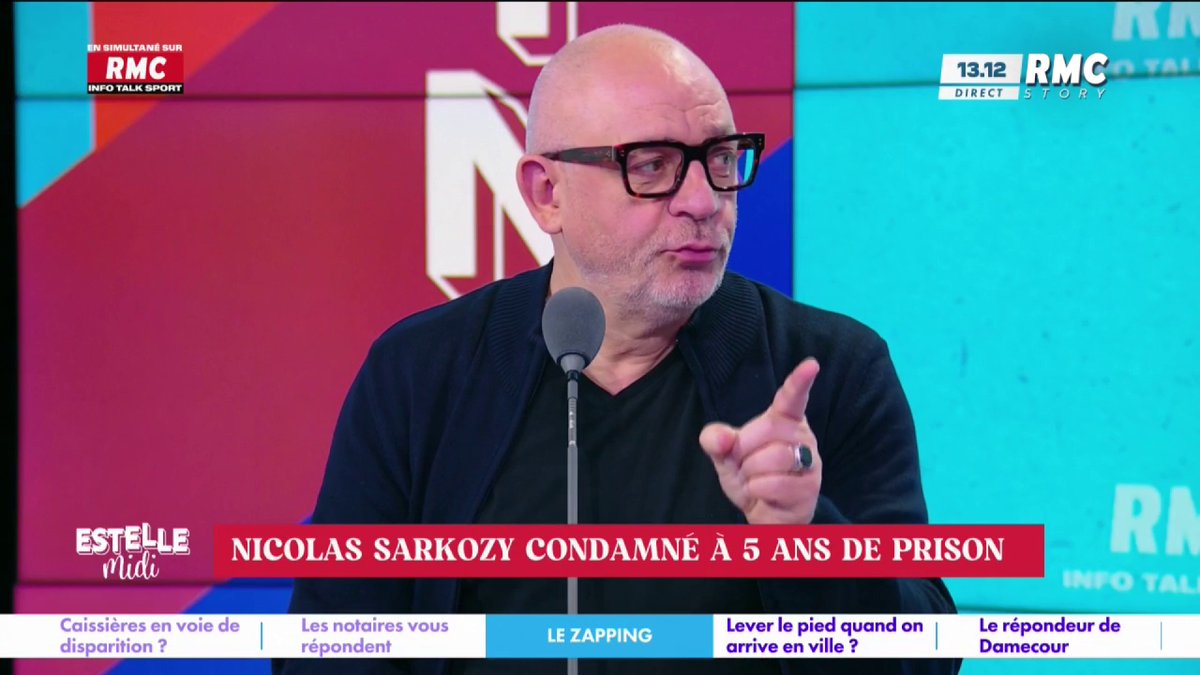 ⚖️ Nicolas Sarkozy condamné 🎙️ frédéric hermel🇫🇷 : "C'est un jour triste pour la République ! Ce n'est pas beau pour la France ! Un ancien président va aller en prison. Je respecte la décision de la justice, mais je ne peux pas être heureux pour mon pays" #EstelleMidi