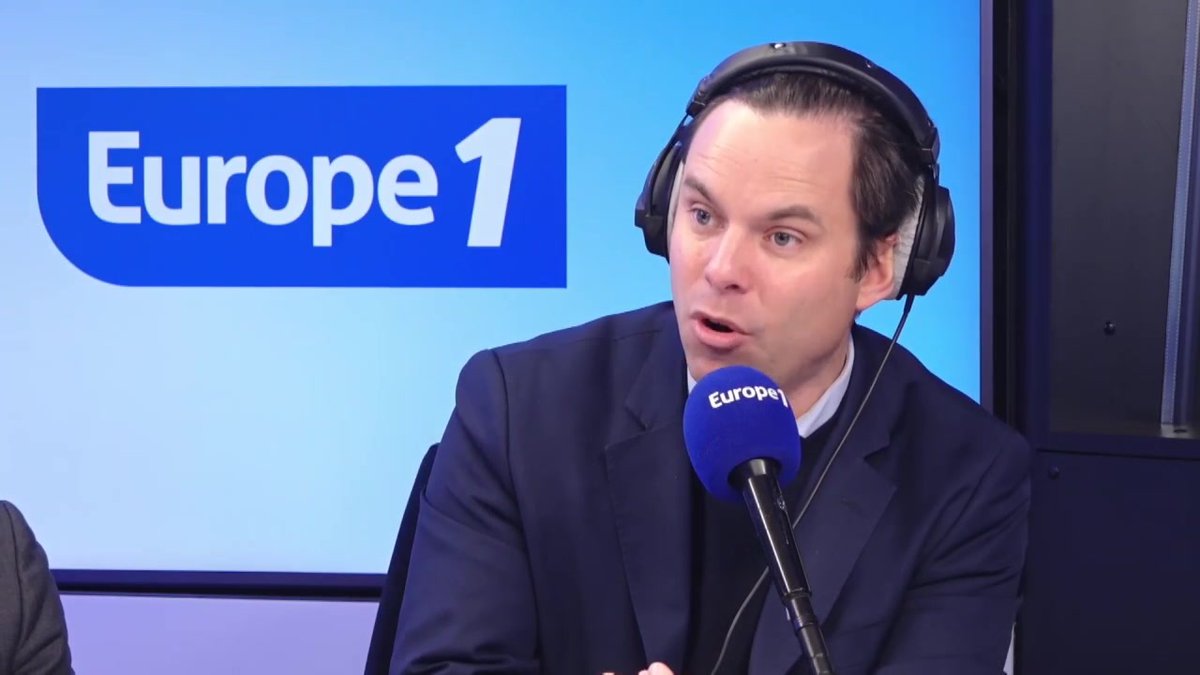 Nicolas Sarkozy : “Le document de Mediapart est faux, et tout ce qu’on nous a raconté pendant dix ans est également faux”, explique Louis de Raguenel dans #Europe1Info sur #Europe1