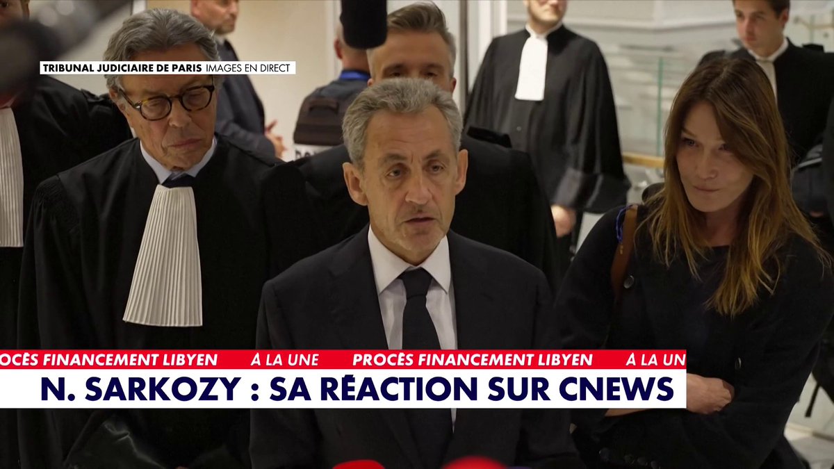Nicolas Sarkozy réagit à sa condamnation sur CNEWS : «Je suis innocent», dans #MidiNews