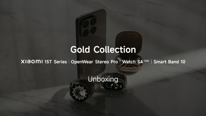 Unveiling the brilliance of the Gold Collection. ✨ Every detail reflects elegance, every device belongs together.