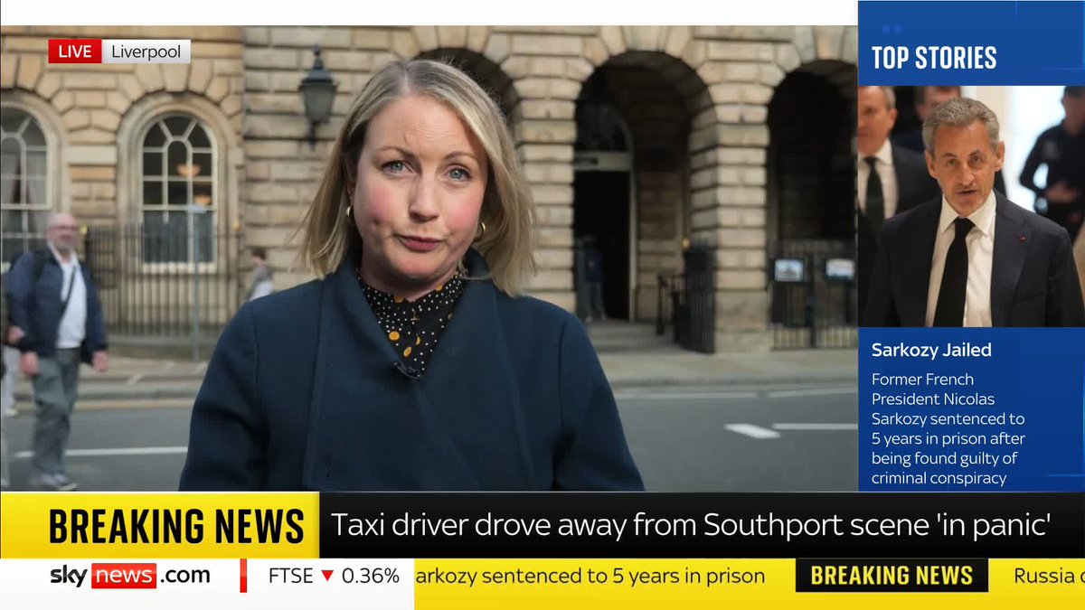 BREAKING: Southport taxi driver, who dropped off Axel Rudakubana to the scene of the attack, says he "regrets" not calling the police sooner Sky's Katie Barnfield has the latest from the inquiry 📺 Sky 501, Virgin 602, Freeview 233 and YouTube
