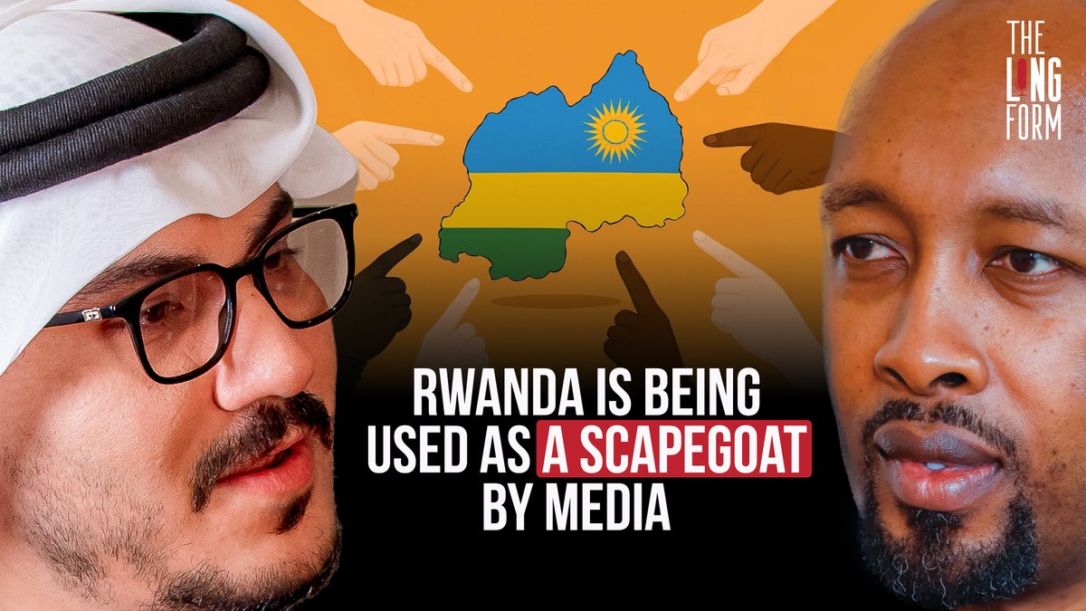 “Those writers who write about Rwanda on those platforms, none of them actually visited Rwanda…they go and speak to the terrorists, to the 200 militias in Congo.” - Amjad Taha ( Amjad Taha أمجد طه ) UAE political strategist and analyst. WATCH HERE: