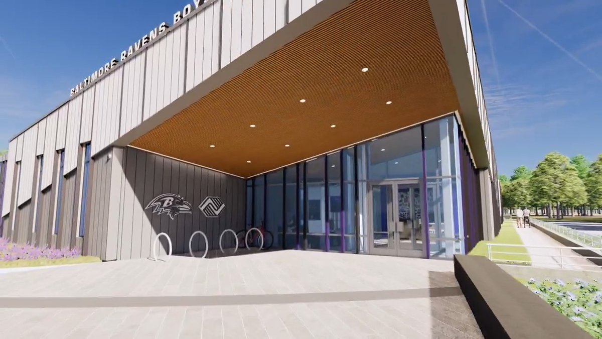 Introducing the Baltimore Ravens Boys & Girls Club at Hilton Recreation Center 💜 A 30,000-square-foot beacon of hope and opportunity for more than 2,000 kids and teens in West Baltimore: