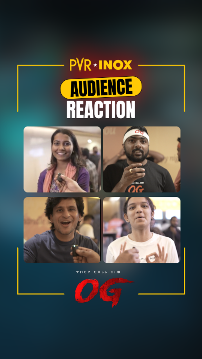The OG stars brought the OG vibes to the big screen! 🔥💯 Let’s hear what the audience has to say about their amazing experience. 🙌🏻 #TheyCallHimOG now screening at PVR INOX! Book now: . . . #PawanKalyan #EmraanHashmi #PriyankaMohan #ArjunDas
