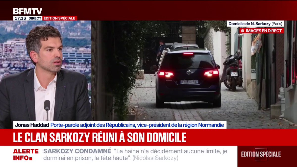 Condamnation de Nicolas Sarkozy: "Mediapart se prend pour un média à part", fustige Jonas Haddad, porte-parole adjoint des Républicains