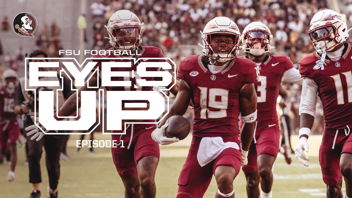 As we travel to Charlottesville for our ACC opener tomorrow night, check out the full EYES UP episode taking you inside our first three non-conference wins #NoleFamily | #KeepCLIMBing