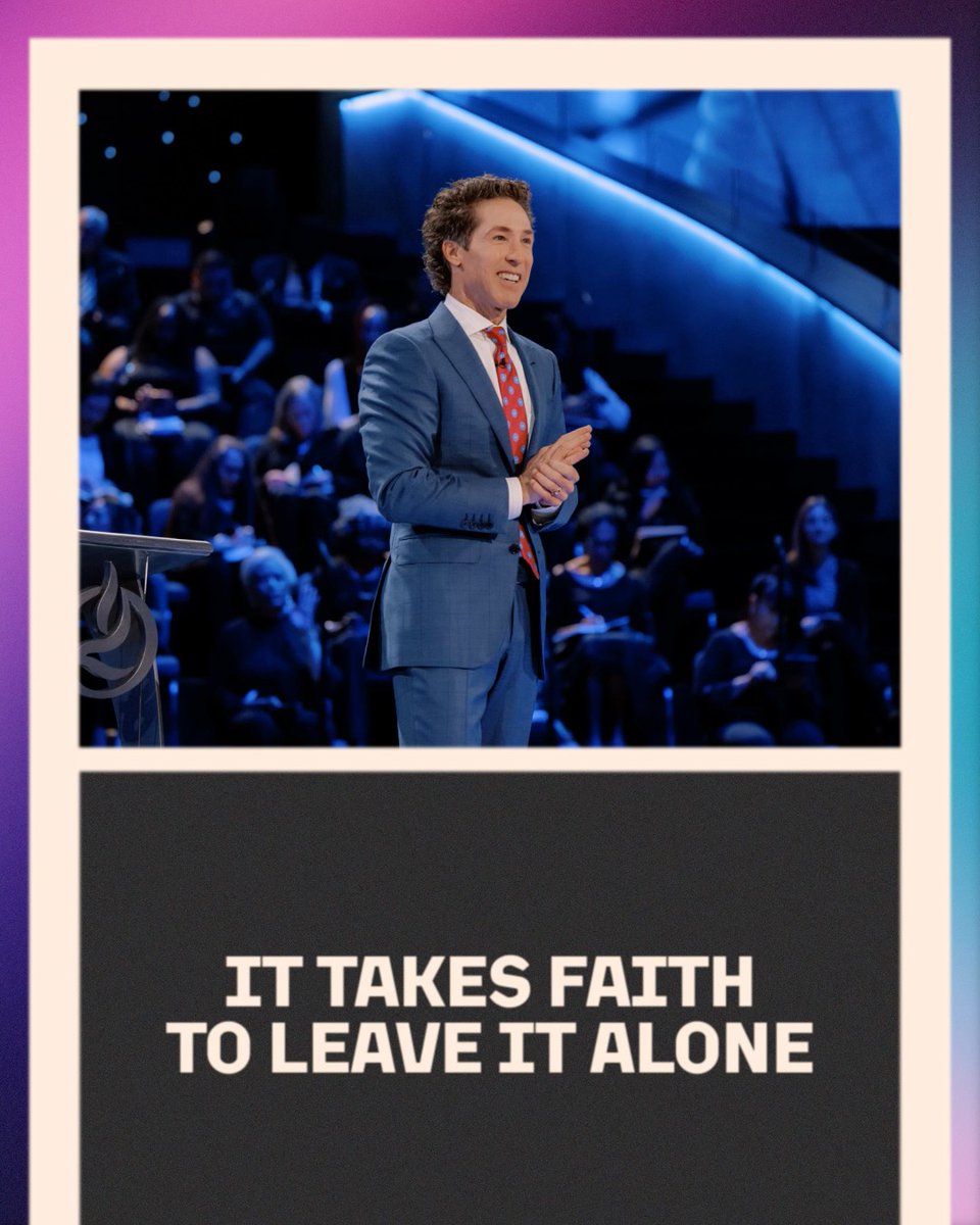 It’s easy to get frustrated, try to straighten people out, try to force the door to open, defend ourselves. But that’s when you have to hold your peace, remain at rest, and let God fight that battle. Don't miss this powerful message, "Leave It Alone"