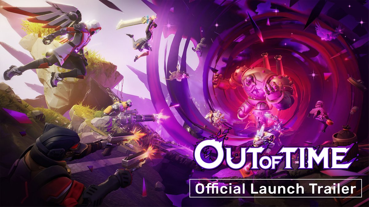 It’s time. ⌛💥 👉 Action-packed gameplay. 👉 Chaotic team-based fun. 👉 Millions of gear set combos. Get Out of Time on Epic Games Store: