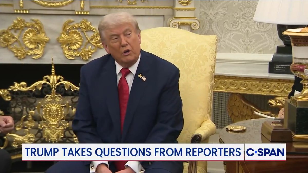 President Trump on plans to layoff federal workers amid a possible government shutdown: "This is all caused by the Democrats. They asked us to do something that's totally unreasonable."