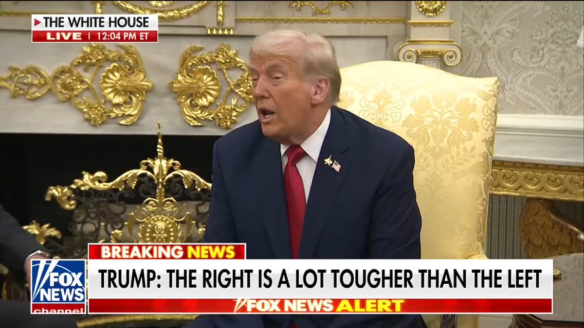 NEW: President Trump on a possible indictment of former FBI Director James Comey: “Comey’s a bad person. He’s a sick person. I think he’s a sick guy, actually. He did terrible things at the FBI. But I don’t know — I have no idea what’s going to happen.”